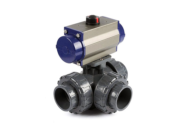 Q615S氣動(dòng)塑料三通球閥