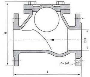 HQ41X球形止回閥(圖1)